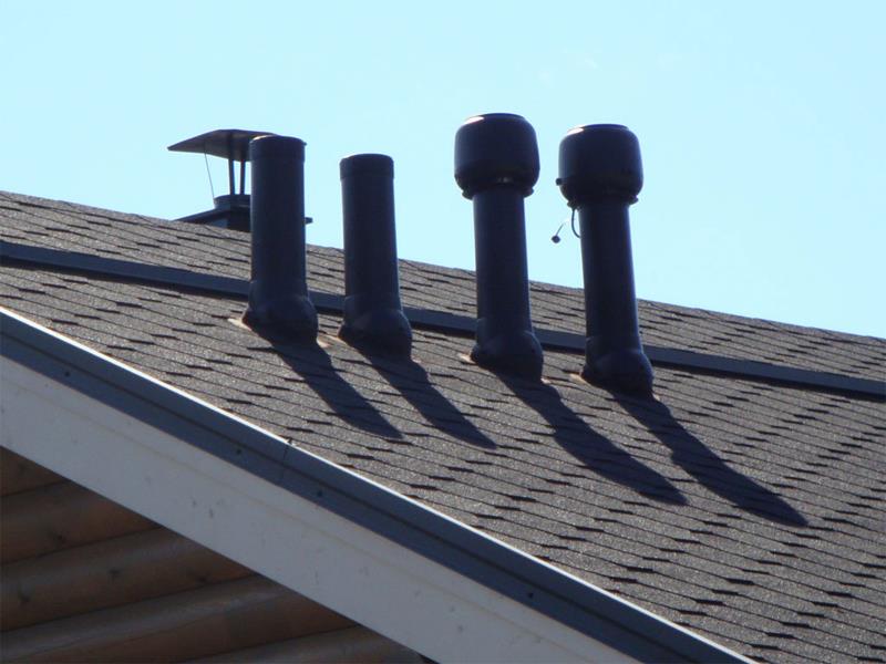 Вентиляционная труба на крышу: монтаж пластиковых и металлических вытяжных труб