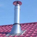 Как правильно провести трубу в бане через потолок и крышу