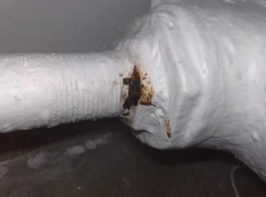 Ржавый налет на водопроводной трубе: как избавиться от коррозии?