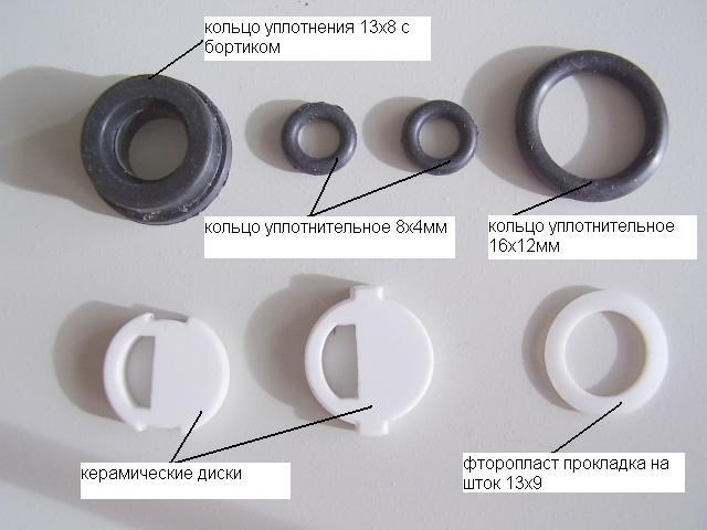 Комплект для ремонта керамической кран-буксы
